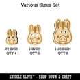 thumbnail image 2 of Witty Donkey Mule Head Wood Buttons for Crochet Knitting Sewing DIY Craft - Various Sizes (8pcs), 2 of 7