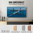 thumbnail image 5 of VEVOR Universal TV Wall Mount, Low Profile TV Mount Fits for Most 37-70 inch TVs, Tilt Wall Mount TV Brackets, Max 600x400mm, Holds up to 132 lbs, 5 of 6