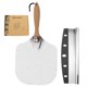 thumbnail image 2 of Hoja basculante de aluminio para Pizza de 12 ''x 14'' y cortador de Pizza de, 2 of 9