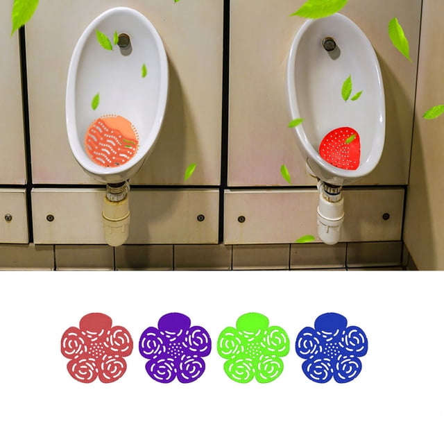 pstuiky Toilet Deodorizing Filter Screen Urinal Fragrance Disc 10 Pack Deodorizing Mat Bathroom Freshener Pad