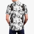 thumbnail image 4 of Balery Labrador Retriever Dog Printed Men’s Short Sleeve Polo Shirt, Midweight Men's Shirt,Golf Polo shirts -Large, 4 of 9