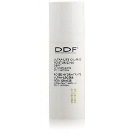 2 DDF Ultra-Lite Oil-Free Moisturizing Dew SPF 15 Pack of Two - 1.7oz Per Each