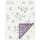 thumbnail image 1 of Manta para bebé BOPRIO, 76 x 102 cm, suave forro polar de muselina floral, 1 of 7