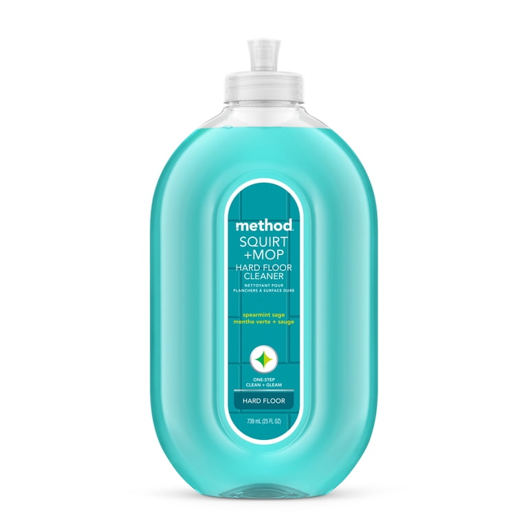 Method Squirt + Mop Hard Floor Cleaner, Spearmint Sage, 25 oz photo 1