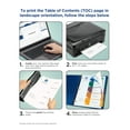 thumbnail image 4 of Avery 12 Tab Dividers, Customizable TOC, Multicolor, 1 Set (11819), 4 of 6