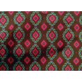 thumbnail image 4 of oneOone Cotton Cambric Fabric Diamond & Swirl Ikat Printed Craft Fabric BTY 56 Inch Wide, 4 of 4