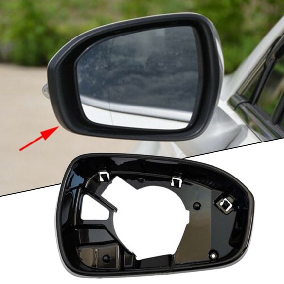 For Ford Fusion 2013-2020 Black Left Driver Side Mirror Frame Trim Replacemen