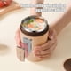 thumbnail image 3 of Acero inoxidable 304, termo sellado, aislamiento térmico, taza portátil, para oficina/viaje, copa para café/ensalada, uso diario, resistente, diseño compacto\ Blahzhy, 3 of 7