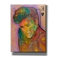 thumbnail image 1 of Epic Graffiti 'Elvis - King of Hearts' by Dean Russo, Giclee Canvas Wall Art, 12"x16", 1 of 2