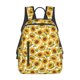 thumbnail image 1 of Disketp Sunflowers Mochila Ligera e Impermeable, Mochila de Día Resistente para Viajes, Senderismo y Uso Diario para Hombre y Mujer, 1 of 7