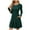 Green, variant on Kmdttou Women's Summer Fashion Solid Color Round Neck Long Sleeve Round Neck Dress Long Skirt,Fashionable Casual Dresses for Women 2025