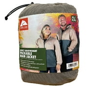 Ozark Trail Adult Lightweight Packable Rain Jacket - Sizes XL/XXL