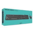 thumbnail image 2 of Combo Mouse y Teclado Logitech MK200 Negro, 2 of 4