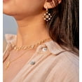 thumbnail image 2 of Silvermist Jewelry Penelope Earrings 18K Yellow Gold over 925 Sterling Silver | Everyday Jewelry for Women, Birthday Gift for Her, 2 of 4