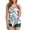 ZF-White, variant on Swimsuits for Women Two Piece High Waist Tankini Shorty Set Summer Beachwear Blue Women's Swimwear L