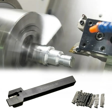 

XWQ MGEHR1212-3 CNC Turning Tool Holder High Hardness Wear Resistance Replacement 12mm Shank Lathe Turning Holder for Processing