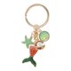 thumbnail image 1 of Ofertas Únicas 1Pc Encantos de Moda para Bolsos Llavero Accesorios de Bolsa Verde ["Estrella de Sirena, Concha"], 1 of 5
