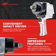 thumbnail image 3 of Llave neumática Ingersoll Rand 261 3/4 1100ft-lbs Torque, 3 of 7