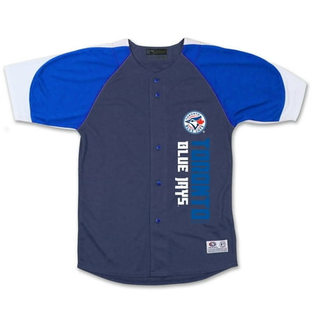 Toronto Blue Jays Stitches Youth Vertical Jersey - Navy/Royal
