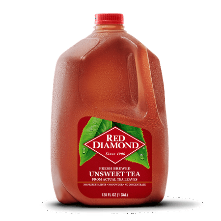 Red Diamond Fresh Brewed Unsweet Iced Tea, 1 Gallon