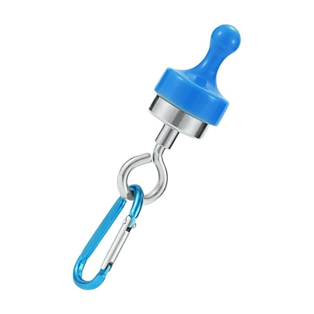 DOLITY Crochets Robustes Crochet de Lumière de Tente de Camping pour Jardin Bleu