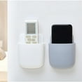 thumbnail image 4 of Living Room Remote Control Wall Holder with Charging Hole Office Mobile Phone Controller Garbage Bags ABS Plastic Organizer Box Red, 4 of 8