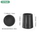 thumbnail image 3 of Uxcell 12 Paquete de Tapas para Patas de Silla 5/16 pulgadas Protectores de Piso de Cloruro de Polivinilo Cubierta Redonda Puntas Negras, 3 of 7