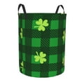 thumbnail image 2 of Balery Happy St. Patrick's Day5 Round Laundry Basket with Handles Waterproof Freestanding Laundry Hamper for Clothes Toys in the Dorm and Family-Small, 2 of 8
