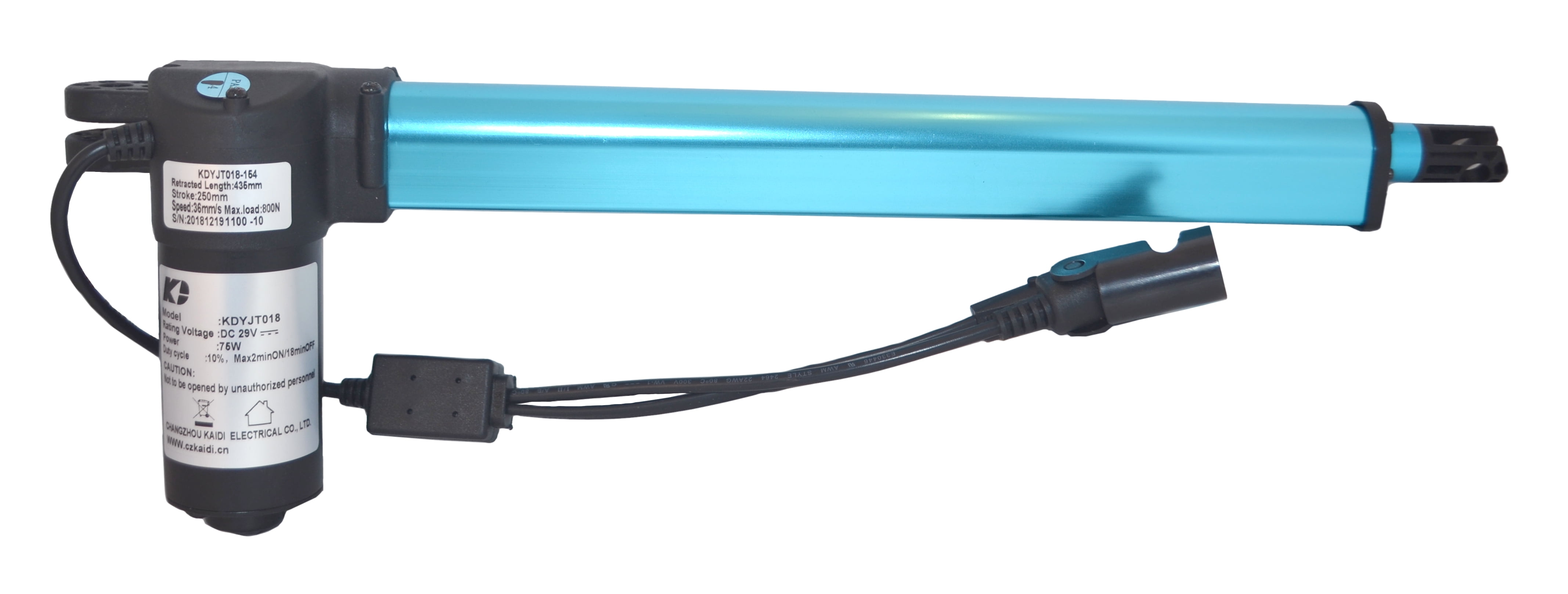 KD KAIDI Linear Actuator Headrest Replacement Motor, KDYJT018154 435m