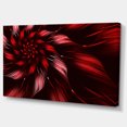 thumbnail image 2 of Fleur Fractale Symétrique Multicolore - Impression sur Toile Florale, 2 of 4