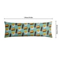 thumbnail image 3 of Burger-Themed Body Pillow Cover 20x54 American Food Inspired Long Pillow Case with Invisible Zipper, Soft & Breathable Fast Food Design for Full-Length Support, Machine Washable, 3 of 3