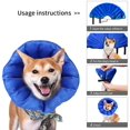thumbnail image 3 of Dog Recovery Collars Cones Soft with Removable Stays Adjustable Pet Dog Supplies, 3 of 4