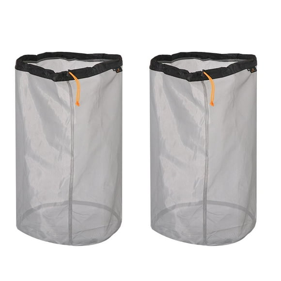 Lovoski - Stuff Sack Storage Bag for Travel Camping XXL Black