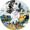 thumbnail image 3 of BUCKLOS Bicycle Disc Brake Rotor 160 mm 180mm 203mm MTB Disc Brake Rotor, Stainless Steel Bicycle Rotors with 6 Bolts, Bicycle Brake Pads, fit for Road Bike, Mountain Bikes, BMX, 3 of 7