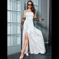 thumbnail image 3 of Vestido Elegante de Noche para Mujer, Sin Mangas, con Hombros Descubiertos, Ajustado, y Formal para Fiesta S, 3 of 10