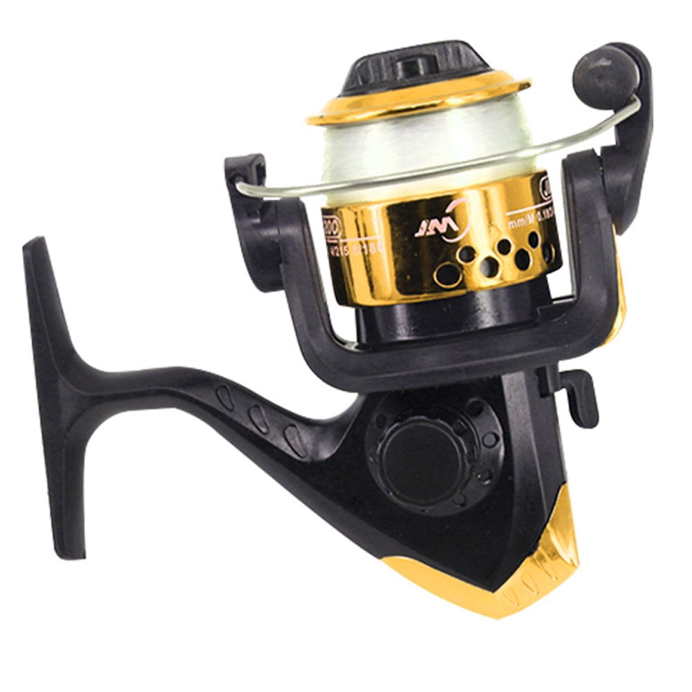 Fishing Reel, Spinning Reel, 3 Bearing Balls Mini High Speed Spinning Fishing Reel with 60m Transparent Line, 5.2:1 Gear Ratio - Walmart.com Fishing Reel, Spinning Reel, 3 Bearing Balls Mini High Speed Spinning Fishing Reel with 60m Transparent Line, 5.2:1 Gear Ratio - Walmart.com
