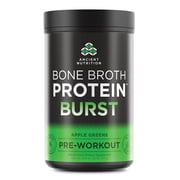 Ancient Nutrition, Bone Broth Protein Burst, Apple Greens, 367G