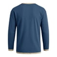 thumbnail image 5 of HAJWOH Men's Cotton Long Sleeved Lightweight Soft Athletic Crew Neck Gym Tops for Running Lounging Basic Shirts, 5 of 5