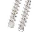 thumbnail image 3 of Silver Chain -  Spike Iced Out Chain, 3 of 5