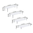 thumbnail image 2 of Balsa Circle 4 Clear Acrylic Dessert Stands Cupcake Holders Organizer Racks Wedding Party Decorations, 2 of 8