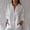 White, variant on Womens Linen Button Down Shirts Trendy Solid Casual Cotton And Linen Tie Back Loose Fit T Shirt Black M