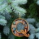 thumbnail image 5 of Adorno colgante de Navidad de acrílico de 26 letras Q, 8CM Unidad, decoración personalizada del árbol de Navidad DIY, decoración colgante del árbol de Navidad, 5 of 9
