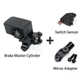 thumbnail image 1 of Applies To Brake Master Cylinder For Suzuki Gsx 650f/1250f Gladius Bandit 650 Gsf1250 Gsx1400 Motorcycle Accessories Lever Mirror Adapter, 1 of 5