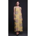 thumbnail image 4 of Bimba Rayon Floral Womenâ€™s Adjustable Spaghetti Strap Long Maxi Print Dress Bohemian-XX-Large, 4 of 5