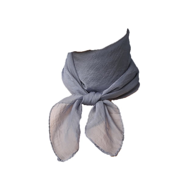 Sonducket Pañuelos para la cabeza, accesorios de ropa, pañuelo pequeño y cómodo, pañuelo transpirable para mujer para el trabajo, casa, viajes, Accesorios de disfraces Gris Sonducket AP009771-11B