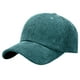 thumbnail image 1 of Gorra de béisbol unisex de pana - Textura suave, visera, correa ajustable - Informal/para actividades al aire libre, 1 of 8
