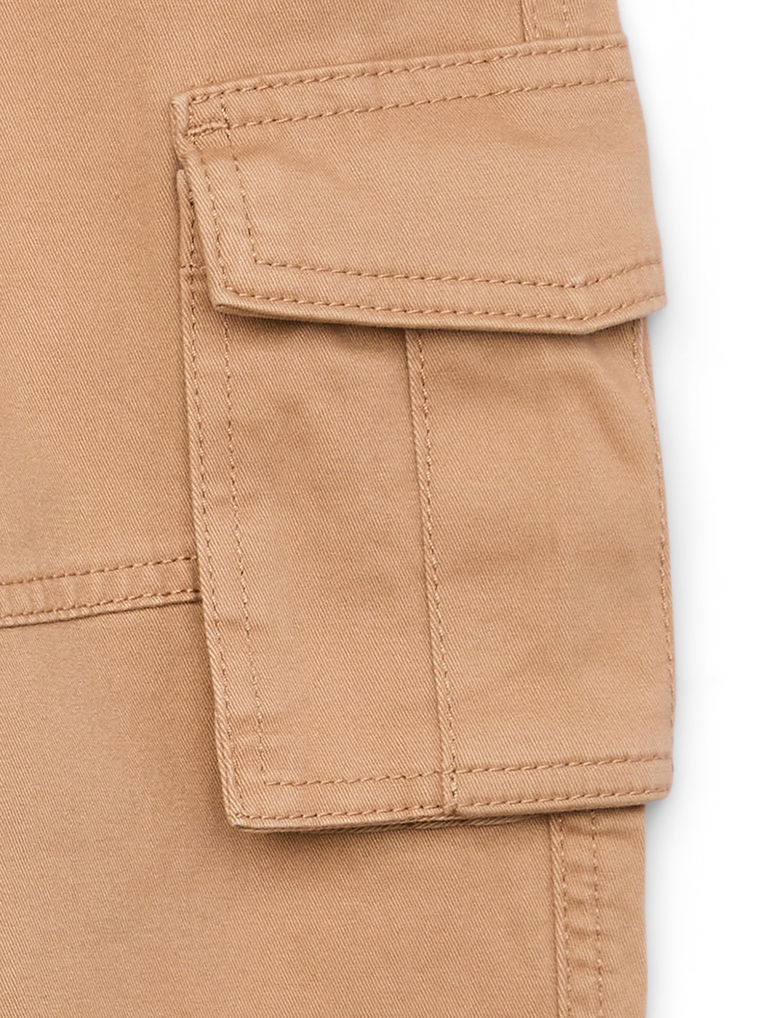 Wonder Nation Boys Twill Cargo Pants, Sizes 4-18