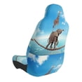thumbnail image 4 of Lsque Elephant Giraffe Pattern Car Seat Covers for Front Seats , Waterproof Seat Covers for Cars, Sporty Front Seat Covers,Car Seat Cover Protector Front Seats, 4 of 5