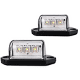 thumbnail image 4 of NATEFEMIN LED License Plate Lights 12V Cool White 6000K for Trucks RVs Trailers Easy Install 2 Pieces, 4 of 4
