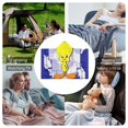 thumbnail image 7 of Looney Tunes Tweety Hooded Blanket Poncho Wearable Blanket Hoodie Cozy Soft Warm Flannel Fleece Throw Blanket for Women Men Boys Girls, 7 of 7